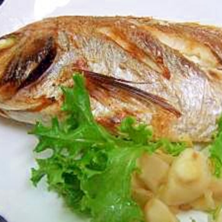 真鯛の塩焼き レシピ 作り方 By Iihi009 楽天レシピ